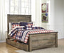 Trinell Bed with 1 Large Storage Drawer - Tony’s Furniture Store & Linen (GA) - Multi Location