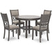 Wrenning Dining Table and 4 Chairs (Set of 5) - Tony’s Furniture Store & Linen (GA) - Multi Location