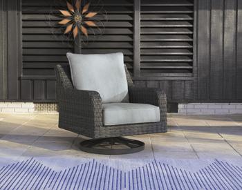 Elite Park Outdoor Swivel Lounge with Cushion - Tony’s Furniture Store & Linen (GA) - Multi Location
