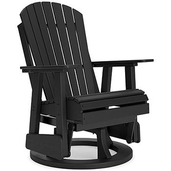Hyland wave Outdoor Swivel Glider Chair - Tony’s Furniture Store & Linen (GA) - Multi Location