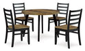 Blondon Dining Table and 4 Chairs (Set of 5) - Tony’s Furniture Store & Linen (GA) - Multi Location