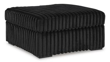 Midnight-Madness Oversized Accent Ottoman - Tony’s Furniture Store & Linen (GA) - Multi Location