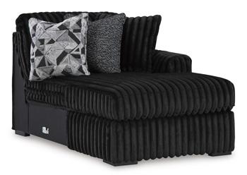 Midnight-Madness Sectional with Chaise - Tony’s Furniture Store & Linen (GA) - Multi Location