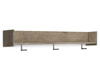 Oliah Wall Mounted Coat Rack with Shelf - Tony’s Furniture Store & Linen (GA) - Multi Location