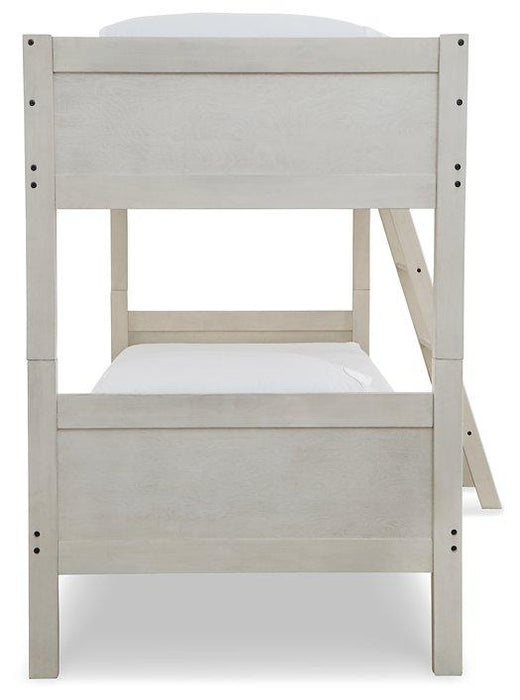 Robbinsdale / Bunk Bed with Ladder - Tony’s Furniture Store & Linen (GA) - Multi Location