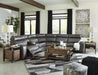 Samperstone Power Reclining Sectional - Tony’s Furniture Store & Linen (GA) - Multi Location