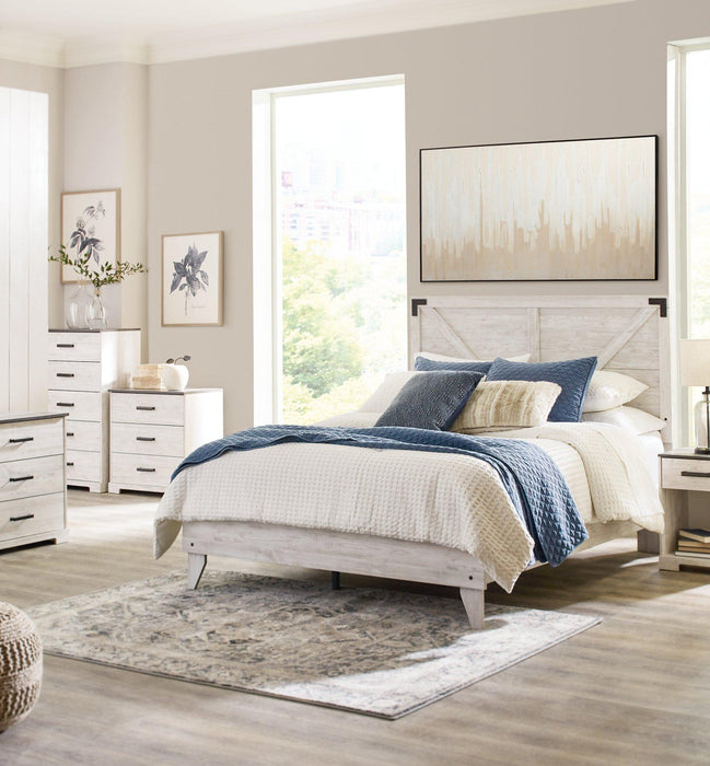 Shawburn Crossbuck Panel Bed - Tony’s Furniture Store & Linen (GA) - Multi Location