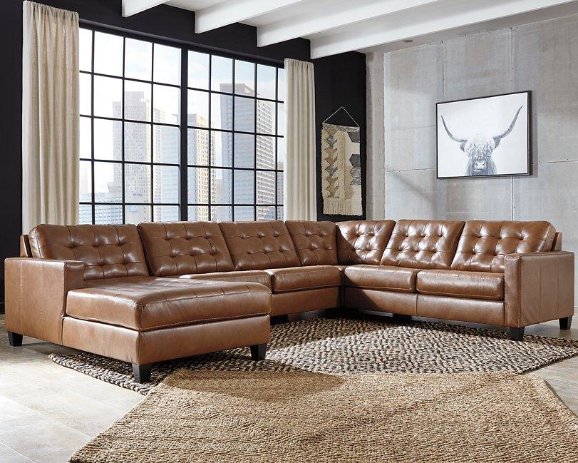 Baskove Sectional with Chaise - Tony’s Furniture Store & Linen (GA) - Multi Location