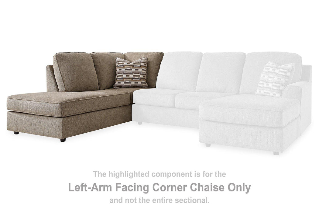 O'Phannon 2-Piece Sectional with Chaise - Tony’s Furniture Store & Linen (GA) - Multi Location