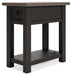 Tyler Creek Chairside End Table - Tony’s Furniture Store & Linen (GA) - Multi Location