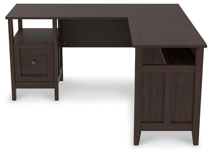 Camiburg 2-Piece Home Office Desk - Tony’s Furniture Store & Linen (GA) - Multi Location