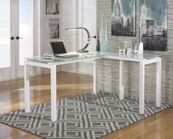 Baraga Home Office L-Desk - Tony’s Furniture Store & Linen (GA) - Multi Location
