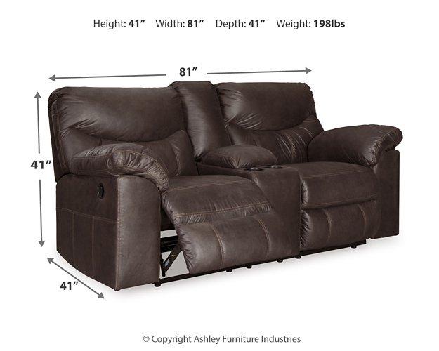 Boxberg Reclining Loveseat with Console - Tony’s Furniture Store & Linen (GA) - Multi Location