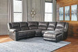 Nantahala 3-Piece Reclining Sectional with Chaise - Tony’s Furniture Store & Linen (GA) - Multi Location