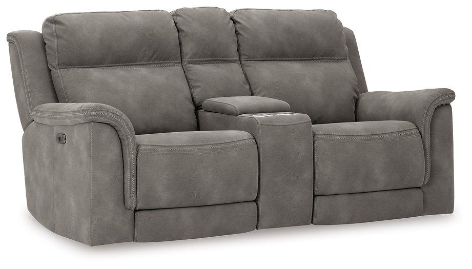 Next-Gen DuraPella Power Reclining Loveseat with Console - Tony’s Furniture Store & Linen (GA) - Multi Location