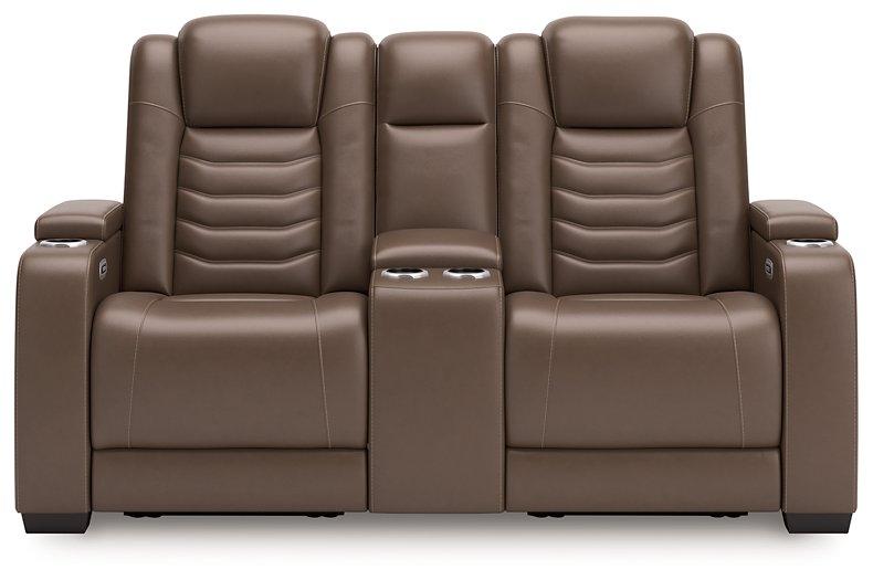 High Impact Power Reclining Loveseat with Console - Tony’s Furniture Store & Linen (GA) - Multi Location