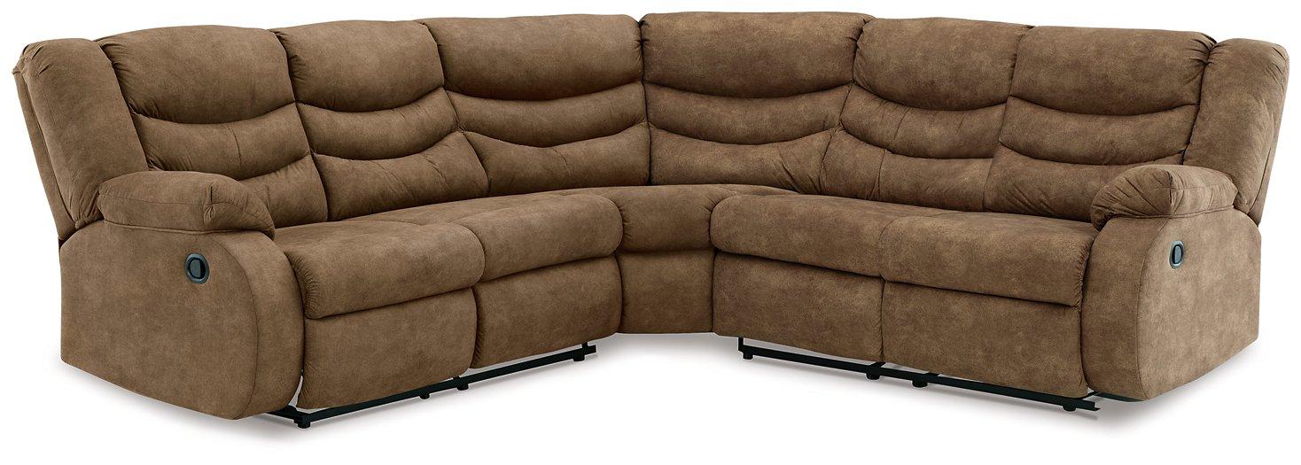 Partymate 2-Piece Reclining Sectional - Tony’s Furniture Store & Linen (GA) - Multi Location