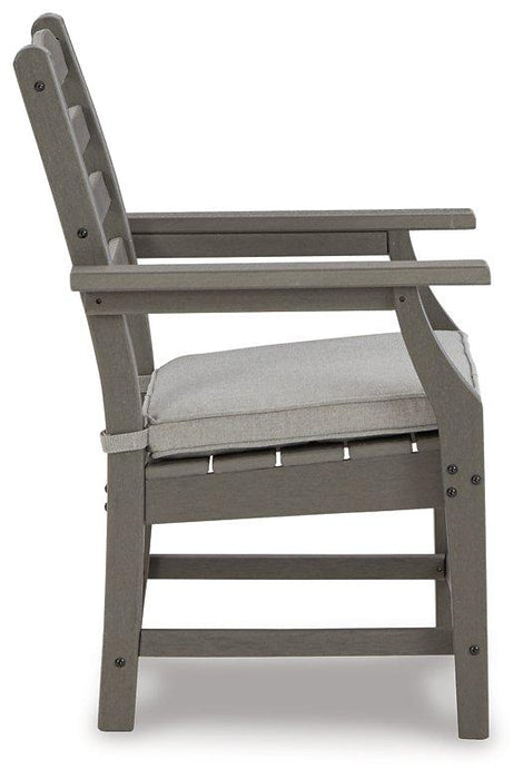 Visola Arm Chair with Cushion (Set of 2) - Tony’s Furniture Store & Linen (GA) - Multi Location