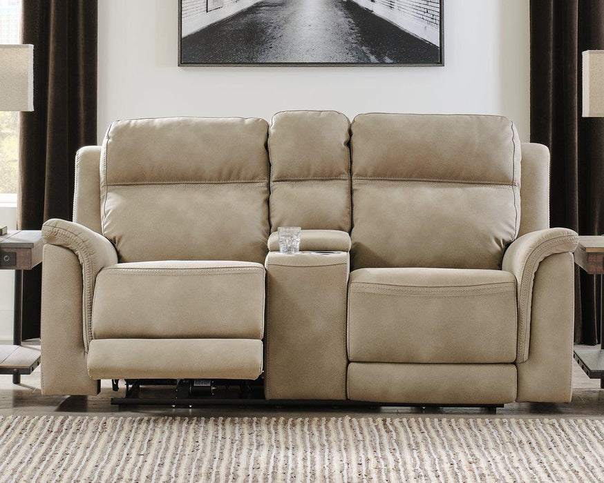 Next-Gen DuraPella Power Reclining Loveseat with Console - Tony’s Furniture Store & Linen (GA) - Multi Location