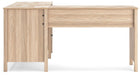 Battelle 60" Home Office Desk with Return - Tony’s Furniture Store & Linen (GA) - Multi Location