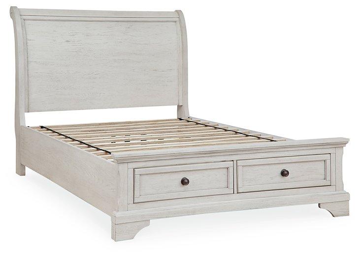 Robbinsdale Sleigh Storage Bed - Tony’s Furniture Store & Linen (GA) - Multi Location