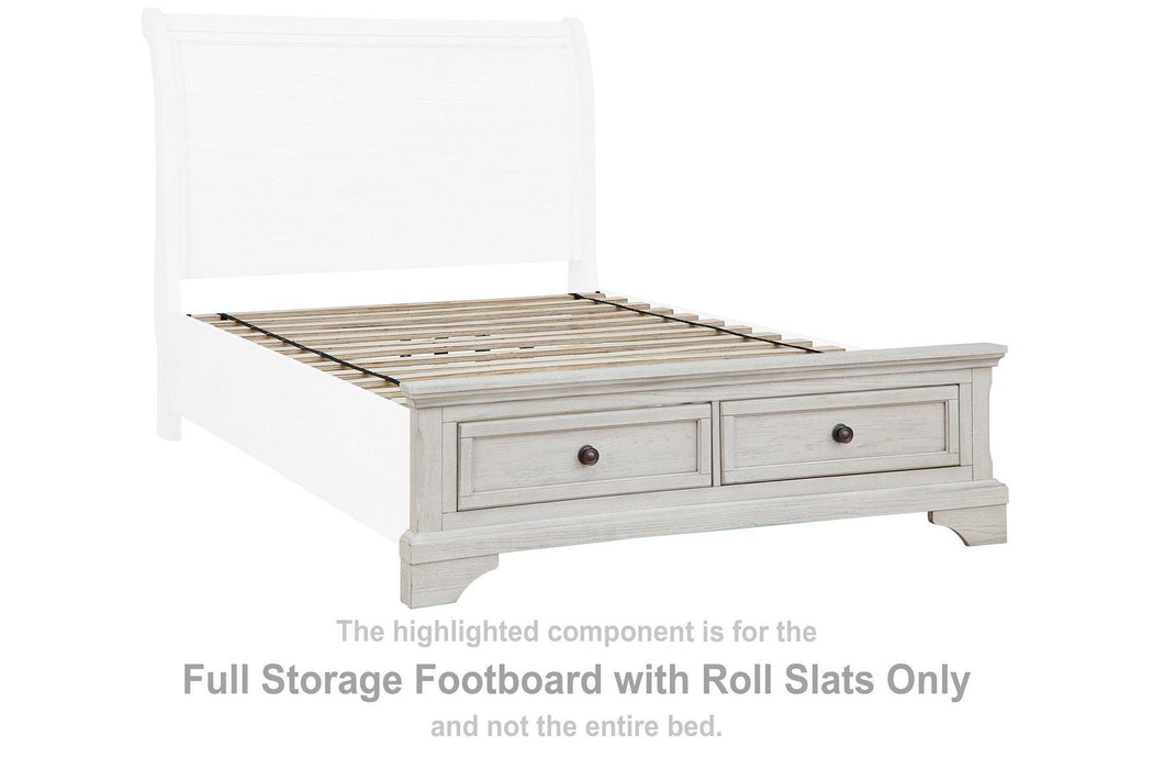 Robbinsdale Sleigh Storage Bed - Tony’s Furniture Store & Linen (GA) - Multi Location