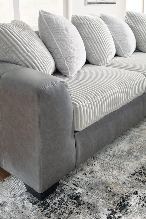 Clairette Court Sectional with Chaise - Tony’s Furniture Store & Linen (GA) - Multi Location