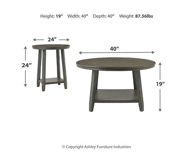 Caitbrook Table (Set of 3) - Tony’s Furniture Store & Linen (GA) - Multi Location