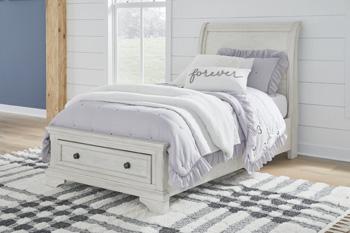 Robbinsdale Sleigh Storage Bed - Tony’s Furniture Store & Linen (GA) - Multi Location