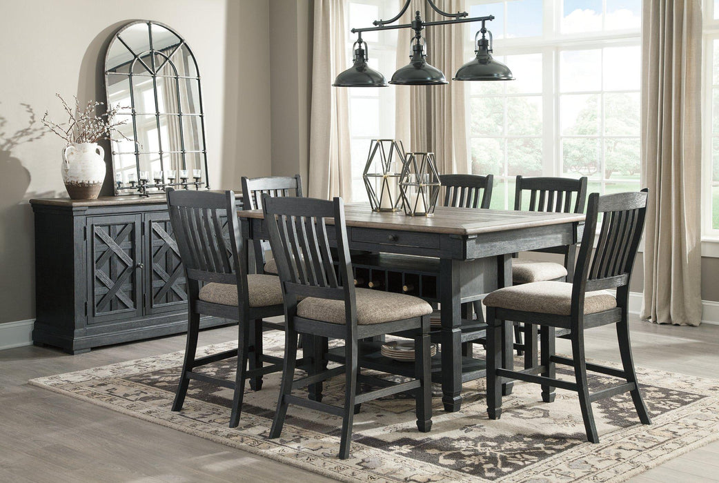 Tyler Creek Counter Height Dining Set - Tony’s Furniture Store & Linen (GA) - Multi Location