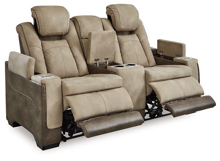Next-Gen DuraPella Power Reclining Loveseat with Console - Tony’s Furniture Store & Linen (GA) - Multi Location