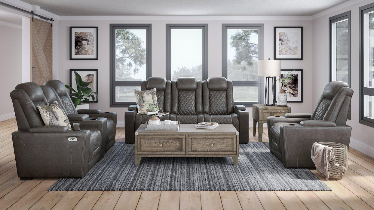 HyllMont Power Reclining Living Room Set - Tony’s Furniture Store & Linen (GA) - Multi Location