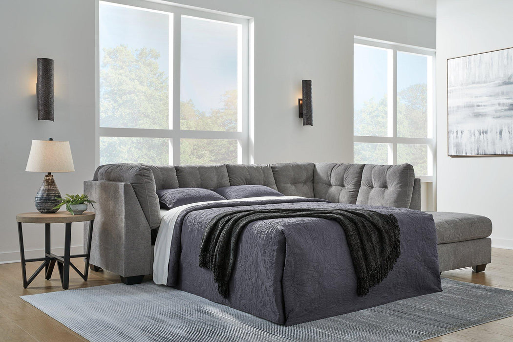 Marleton 2-Piece Sleeper Sectional with Chaise - Tony’s Furniture Store & Linen (GA) - Multi Location