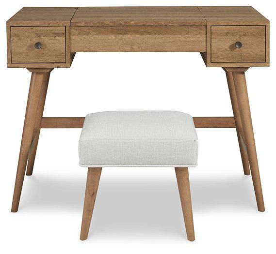 Thadamere Vanity with Stool - Tony’s Furniture Store & Linen (GA) - Multi Location