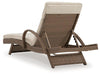 Beachcroft Outdoor Chaise Lounge with Cushion - Tony’s Furniture Store & Linen (GA) - Multi Location