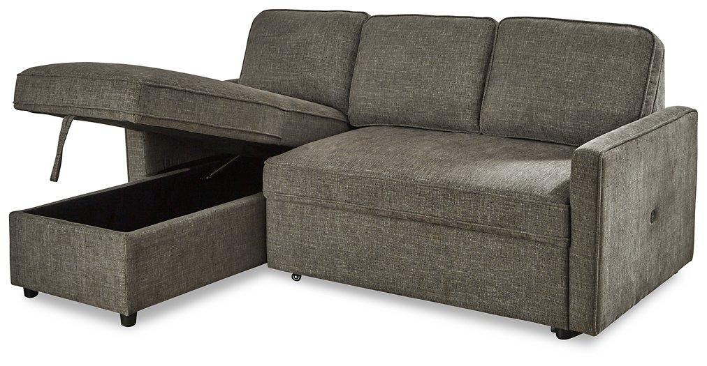 Kerle 2-Piece Sectional with Pop Up Bed - Tony’s Furniture Store & Linen (GA) - Multi Location