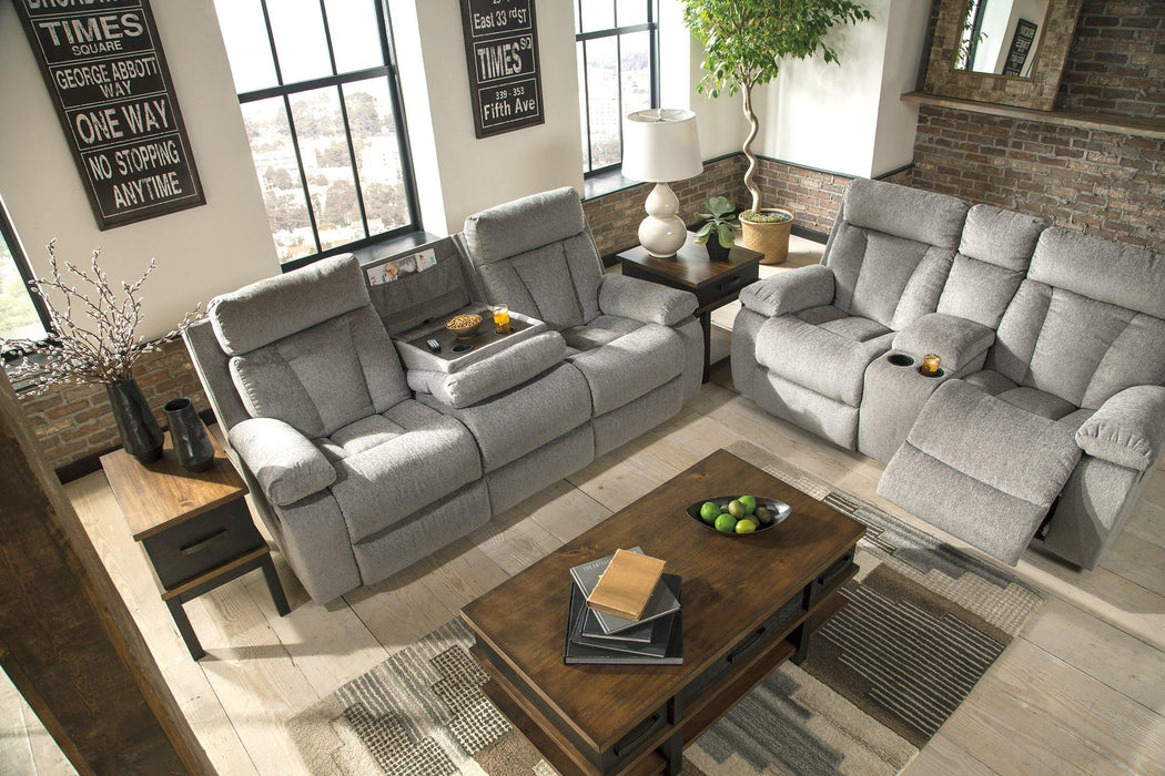 Mitchiner Reclining Sofa with Drop Down Table - Tony’s Furniture Store & Linen (GA) - Multi Location