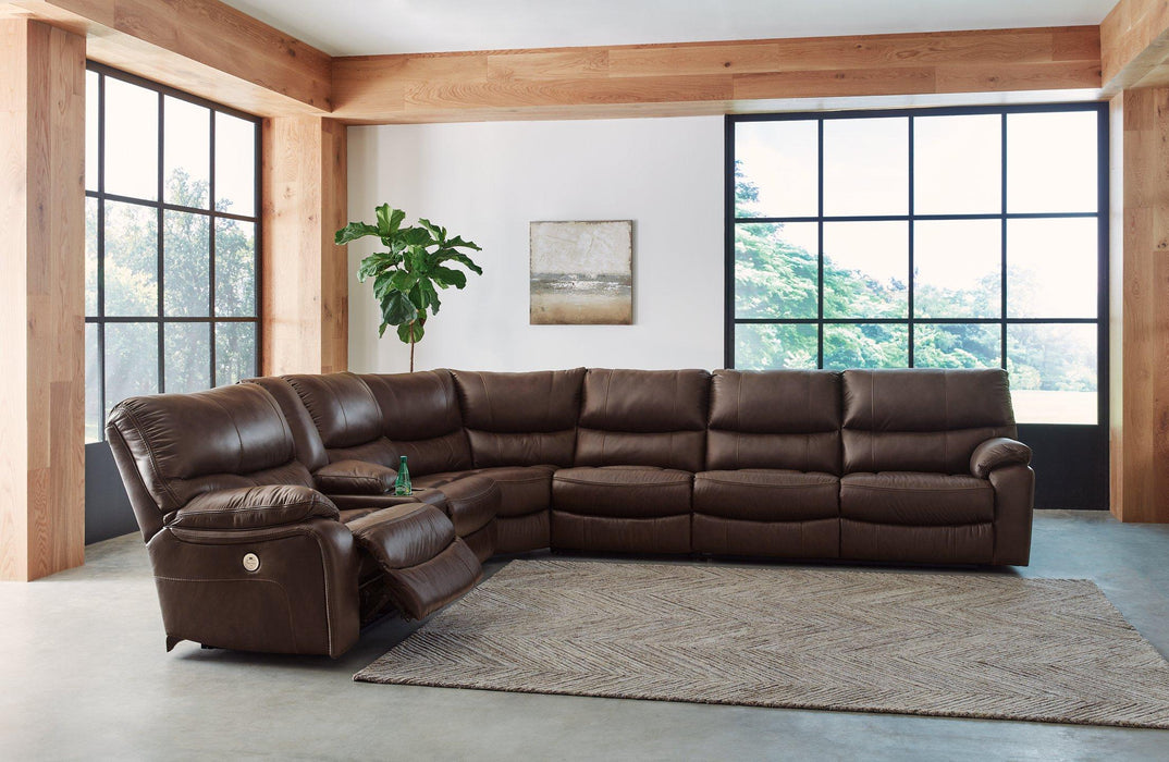 Family Circle Power Reclining Sectional - Tony’s Furniture Store & Linen (GA) - Multi Location