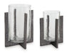 Garekton Candle Holder (Set of 2) - Tony’s Furniture Store & Linen (GA) - Multi Location