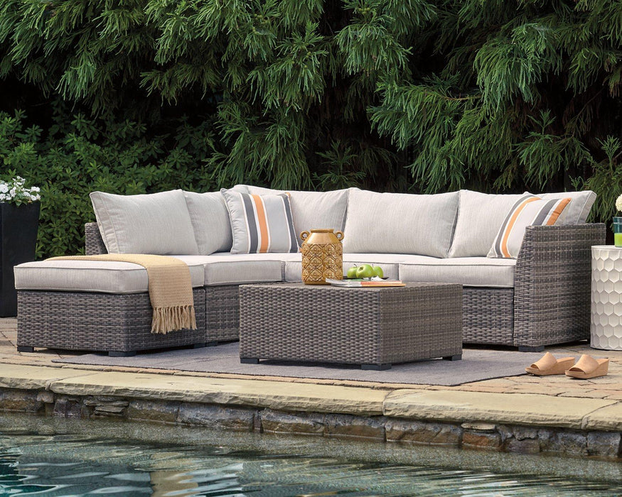 Cherry Point 4-piece Outdoor Sectional Set - Tony’s Furniture Store & Linen (GA) - Multi Location