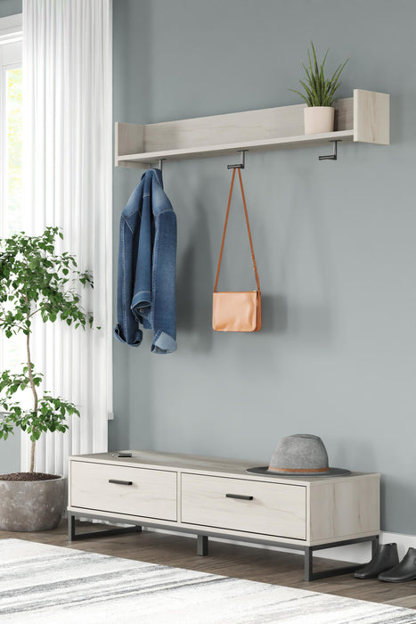 Socalle Bench with Coat Rack - Tony’s Furniture Store & Linen (GA) - Multi Location