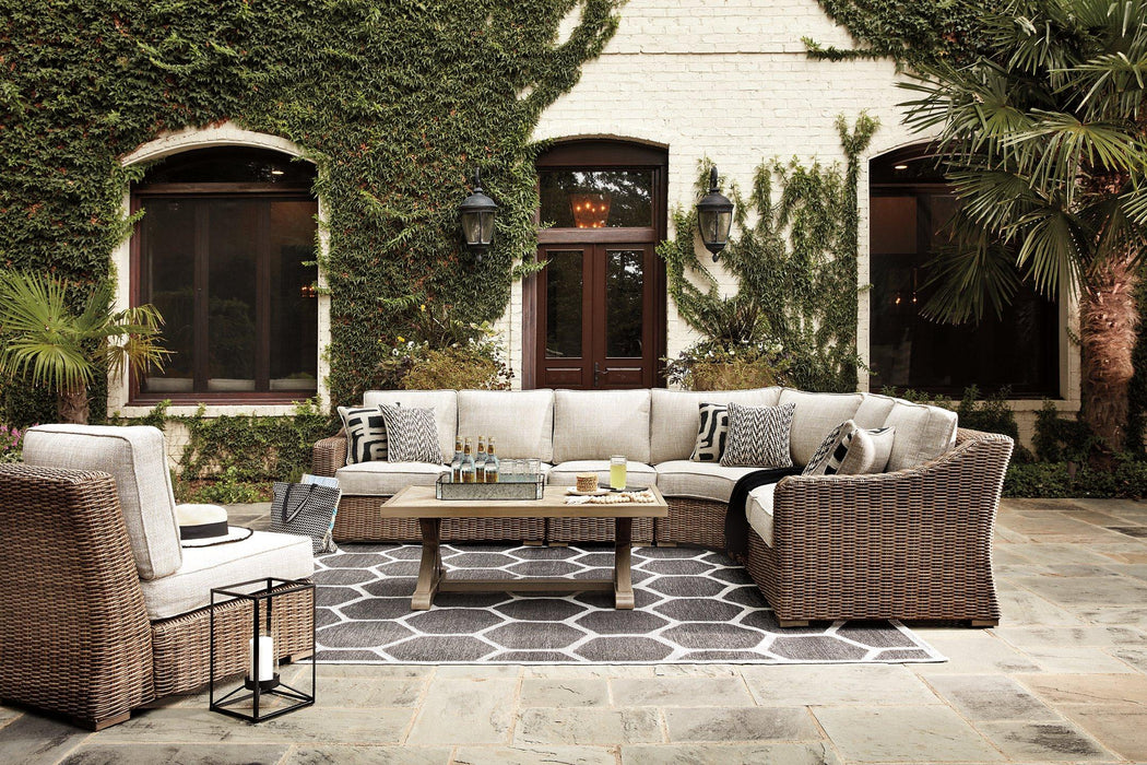 Beachcroft Outdoor Seating Set - Tony’s Furniture Store & Linen (GA) - Multi Location