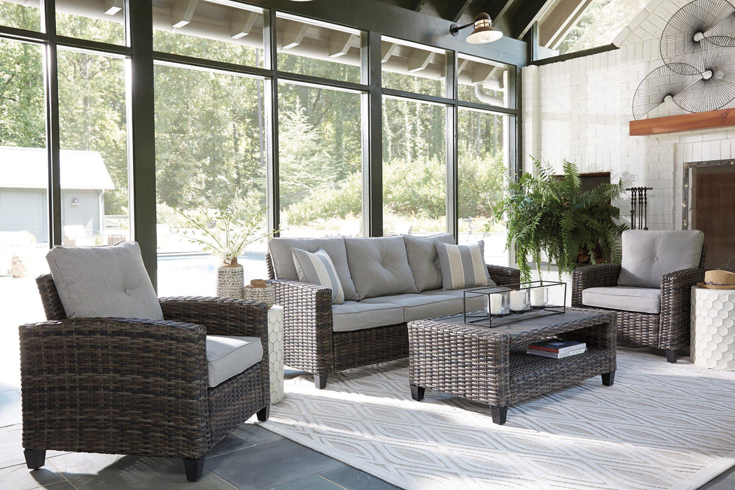 Cloverbrooke 4-Piece Outdoor Conversation Set - Tony’s Furniture Store & Linen (GA) - Multi Location