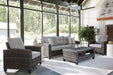 Cloverbrooke 4-Piece Outdoor Conversation Set - Tony’s Furniture Store & Linen (GA) - Multi Location