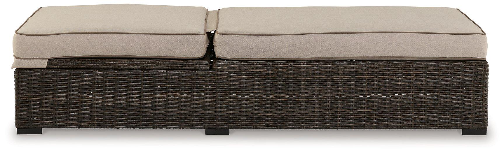 Coastline Bay Outdoor Chaise Lounge with Cushion - Tony’s Furniture Store & Linen (GA) - Multi Location