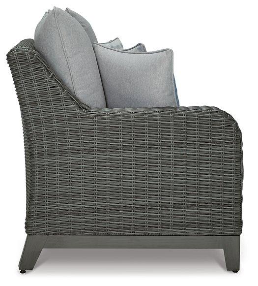 Elite Park Outdoor Sofa with Cushion - Tony’s Furniture Store & Linen (GA) - Multi Location