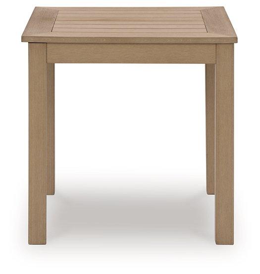 Hallow Creek Outdoor End Table - Tony’s Furniture Store & Linen (GA) - Multi Location