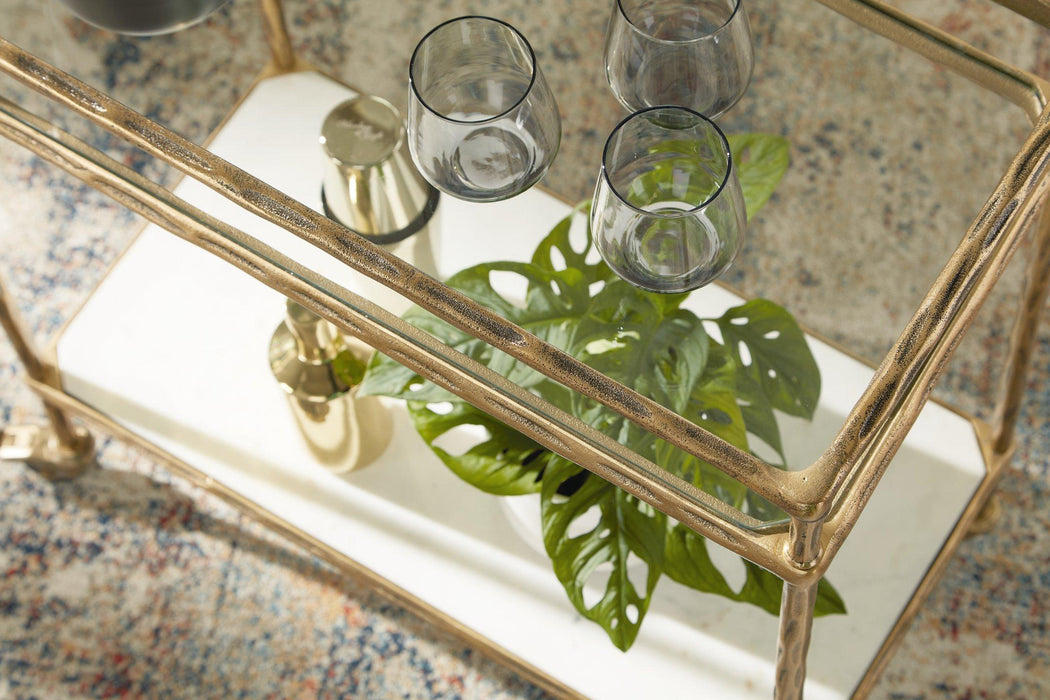 Plattfield Bar Cart - Tony’s Furniture Store & Linen (GA) - Multi Location