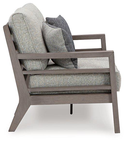 Hillside Barn Outdoor Loveseat with Cushion - Tony’s Furniture Store & Linen (GA) - Multi Location