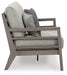 Hillside Barn Outdoor Loveseat with Cushion - Tony’s Furniture Store & Linen (GA) - Multi Location